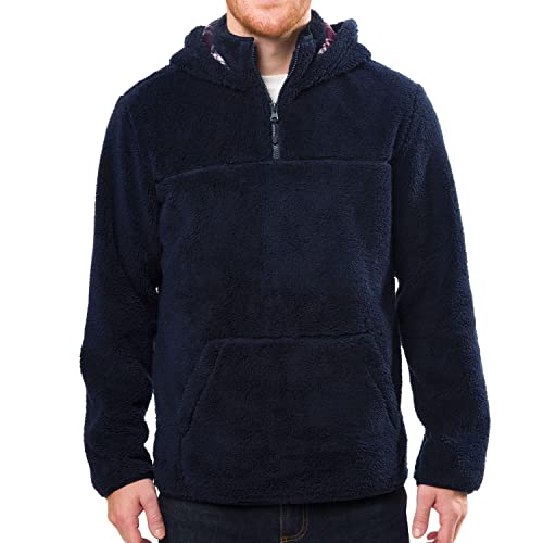 Night Sky, Boston Traders Sherpa Pullover - Extra Large (XL)