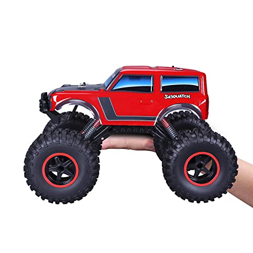 Maisto Ford Bronco Sasquatch 4x4 1:10 Scale Remote Control Vehicle (Red) (Red)