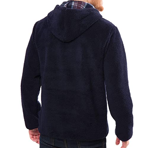 Night Sky, Boston Traders Sherpa Pullover - Extra Large (XL)