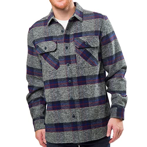 Port Royale, Boston Traders Brawny Flannel Shirt - Extra Large (XL)