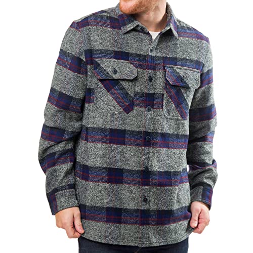 Port Royale, Boston Traders Brawny Flannel Shirt - Extra Large (XL)