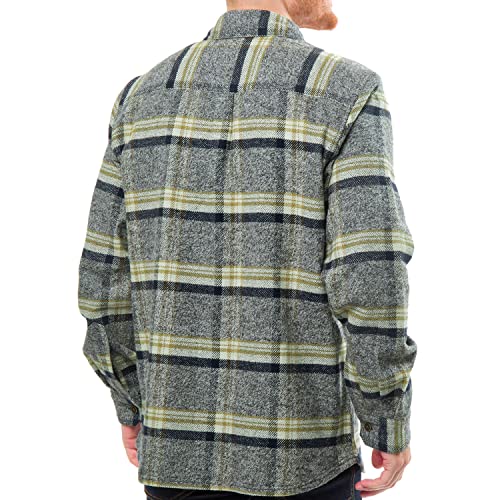 Maple, Boston Traders Brawny Flannel Shirt - Extra Large (XL)