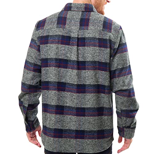 Port Royale, Boston Traders Brawny Flannel Shirt - Extra Large (XL)