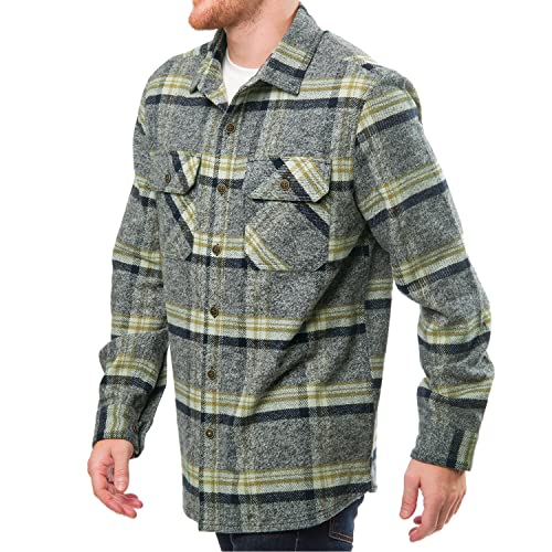 Maple, Boston Traders Brawny Flannel Shirt - Extra Large (XL)